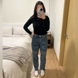 agolde cooper cargo jeans